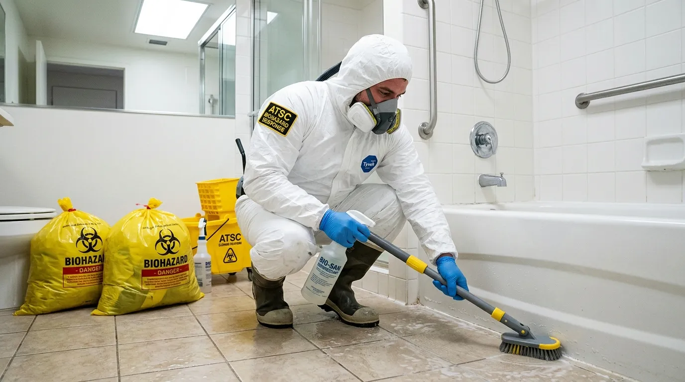 Decontamination equipment deployed for Blood Cleanup in Dove Valley